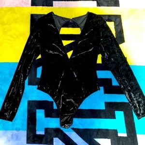 Victoria Secret velvet bodysuit